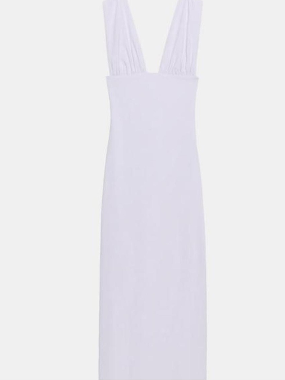 Zara Lavender Deep V Maxi Dress - Picture 3 of 6